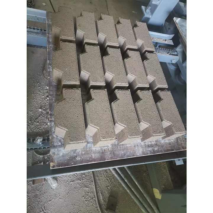 SY Fully Automatic Interlock Hollow Paver Mould QT6-15 Cement Concrete ...