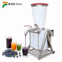 Commerciële industriële 30L groente- en fruitpers blendermachine met 304 roestvrijstalen motor, hoge productiviteit voor fruitverwerkingsbedrijven