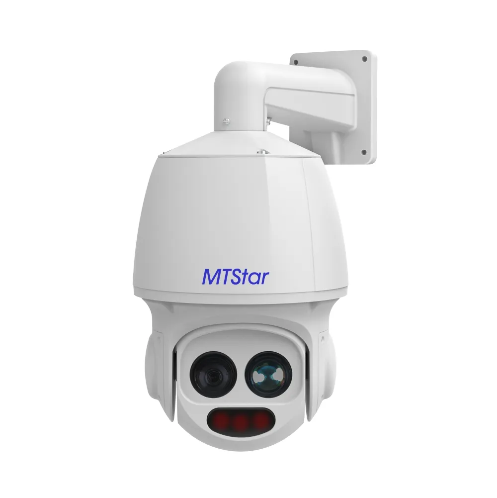 Wholesale Double spectrum PTZ camera full-color night vision/Precision motor drive/responsive/smooth operation