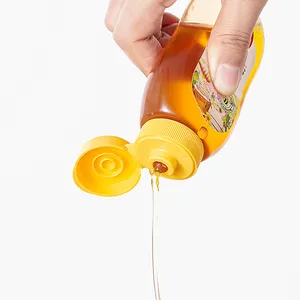 Good Sealing 38mm Plastic Ketchup Bottle Flip Top Screw Cap For Tomato Sauce Bottle