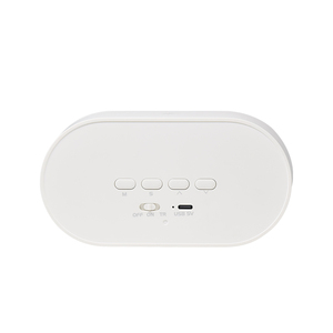 New Dễ Thương Thỏ Ngủ âm thanh máy 1200mAh pin vô cấp mờ snooze đèn trẻ em ngủ huấn luyện viên Đồng hồ báo thức với ánh sáng ban đêm - Product Image 4