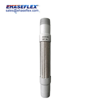 Joint d'expansion flexible en acier inoxydable certifié FM avec métal tressé et peinture pour la protection incendie des conduites