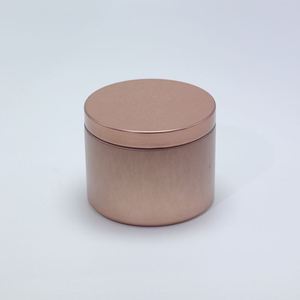 2oz 4oz 6oz 8oz 10oz 16oz Tin Cans for Candles with Lid Factory Custom Logo Tin <b>Box</b> Matte Black Containers <b>Metal</b> Candle Tins - Product Image 4