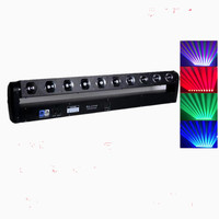 Nuevo LED RGBW 4 en 1 de 10x40W para Iluminación con Control DMX de 54 Canales, 2 Ángulos de Haz, Refrigeración por Aire, para Iluminación de Escenarios y DJ
