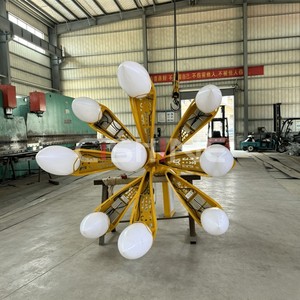 Lampioni LED Decorativi Moderni Cishine, Forma Quadrata, Alta Luminosità, per Piazze e Aree Esterne - Product Image 6