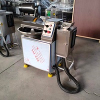 Industriële komhakmachine voor vleesverwerking, worstproductie, roestvrij staal, hoge snelheid, vleeshakapparaat