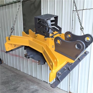 Broyeur à disques hydraulique haute vitesse pour excavatrice, pour couper et écraser les arbres sauvages et les églonnes épaisses - Product Image 3