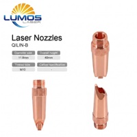 Buse de torche de soudage laser robuste en cuivre pur Qilin Type B M10 pour lettres de signalisation publicitaire en métal