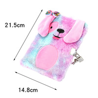 Schul bedarf Kinder Kawaii Plüsch Cover Notebook Office Briefpapier Günstige Bulk Notebooks