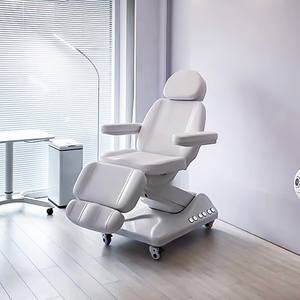 Camilla de Masaje Eléctrica de 3 Motores para Estética, <span class=keywords><strong>Spa</strong></span>, Tratamientos Faciales, Pestañas, Tatuajes y Belleza - Product Image 4