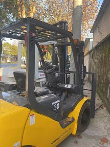 Chariot élévateur diesel Komatsu 17e génération 3 tonnes en option double siège à suspension Wide Vision Top Choice pour le matériel de construction d'occasion - Product Image 6