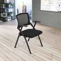 Chaise de conférence pliable robuste avec tablette intégrée, confortable pour une longue assise, idéale pour le bureau et la formation (vente en gros)