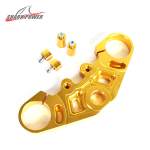 Độ Chính Xác Tùy Chỉnh Cao Nghệ Sĩ Biểu Diễn Cnc Nhôm Xe Máy Top Ba Kẹp Cân Bằng Ngã Ba Phía Trước Sốc Đối Với Yamaha R15V3 - Product Image 5