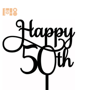 <strong>18th</strong> <strong>Birthday</strong> <strong>Party</strong> <strong>Decor</strong> ,black Acrylic Happy <strong>18th</strong> <strong>Birthday</strong> Cake Topper ,celebrate Monogram Eighteen <strong>Birthday</strong> Cake Topper - Product Image 5