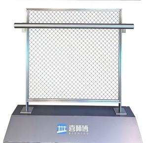 Stainless <strong>Steel</strong> Fencing Mesh Guardrails Wall <strong>Railings</strong> for Schools Garden Villa Mall-Industrial Design 5 Year Warranty Sturdy - Product Image 1