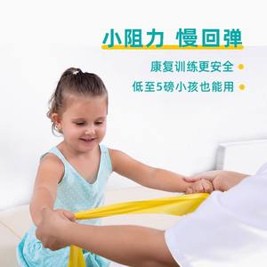 Bandas de Ejercicio de Resistencia Ligera, Material de Emulsión Duradero, para Todas las Edades, Entrenamiento, Rehabilitación y Recuperación - Product Image 2