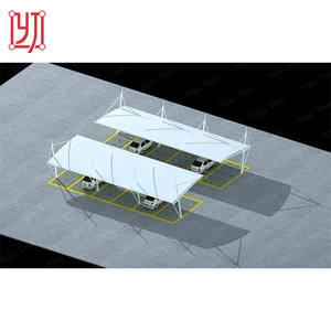 Cubierta para Estacionamiento de Autos, Estructura de Membrana para Techo de Estacionamiento, Toldo para Estacionamiento - Product Image 4