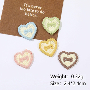 Toppe Ricamate a Forma di Cuore 3D Termoadesive a Forma di Stella 1. I numeri con asterischi non vengono considerati come risultato. 2. Parole chiave dovrebbero essere - Product Image 1