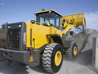 Chargeuse compacte multifonctionnelle LG946L, mini-chargeuse sur pneus 4 tonnes, fourche à grappin 1,8 m³, lame de bulldozer, lance à balles