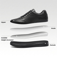 Vente en gros usine Nouvelles baskets décontractées pour hommes, personnalisées et tendance, de designer, rehaussantes de 6 cm, de bonne qualité