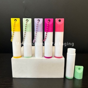 <span class=keywords><strong>Tube</strong></span> <span class=keywords><strong>de</strong></span> baume à lèvres rond en forme <span class=keywords><strong>de</strong></span> cœur pour enfants, personnalisable ISMAN, 3,5 g, multicolores, pour cosmétiques, avec trou pour porte-clés - Product Image 2