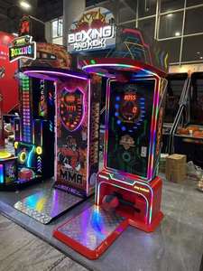 Máquina de Juego Arcade Multifuncional con Luces LED de Colores, Emocionante, Operada con Monedas, con Pantalla Digital de Puntuación para Centros de Entretenimiento - Product Image 3