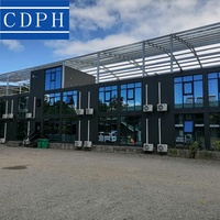 Habitat préfabriqué pour réfugiés, bâtiment modulaire pour camp, structure en acier galvanisé, solutions d'hébergement portables, solutions de bureaux, solutions pour situations de catastrophe et de crise