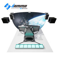 2025 nuevo simulador de vuelo VR 3D 4D 5D 6D 7D 9D 12D realidad Virtual movimiento Montaña Rusa cine volador para parques de aventura Metal