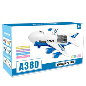 6 Pièces <span class=keywords><strong>de</strong></span> Jouets <span class=keywords><strong>de</strong></span> Voiture en Alliage, Petits Modèles <span class=keywords><strong>de</strong></span> Voitures Moulées sous Pression, Jouets d'<span class=keywords><strong>Avion</strong></span> à Friction en Métal Moulé sous Pression avec Lumières et Musique - Product Image 4