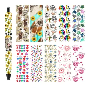 Groothandel Custom Uvdtf Pen Wraps Overdracht Uv Dtf Pen Wraps Voor Pen Wraps