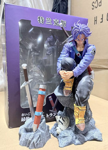 Figurine d'action en PVC GK 28 cm Anime <span class=keywords><strong>DBZ</strong></span> Trunks, modèle de jouet pour cadeaux - Product Image 2