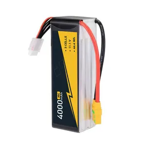 7.4 v 11.1 v 14.8 v 22.2 V 6s 4s 33000 mAh 4000 mah 5000 mah 25C lipo แบตเตอรี่สําหรับ FPV RC Drone รถ quadcopter DJI s1000