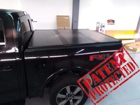 Couverture de lit de ramassage KSCPRO, couvre-tonneau rigide et pliable en aluminium adapté à GMC Sierra 1500 2500 3500