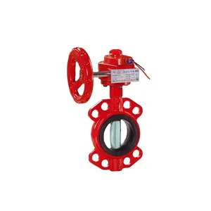 Guangmin High Performance Signal Butterfly Valve For Firefighting Equipment Accessories
