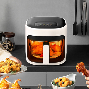 مقلاة هوائية متعددة الوظائف بسعة كبيرة وشفافة لقلي البطاطس وأجنحة الدجاج في المطبخ المنزلي - Product Image 3