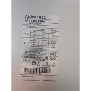 Convertisseur de fréquence VFD série complète ATV630, contrôle V/F, IP21, 0,75 kW~315 kW, triphasé, garantie d'un an - Product Image 2