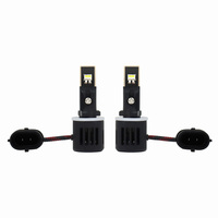 Phares LED LANSEKO V22 880/881 H8 H11 H4 H10 H7 P13 PSX26W 25W 6500K 6000LM pour voiture avec ventilateur