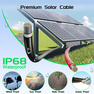 Kabel Surya PV Tembaga Kaleng Grosir Isolasi XLPO 600V-1000V untuk CE untuk Kabel Surya 2.5mm-16mm - Product Image 3