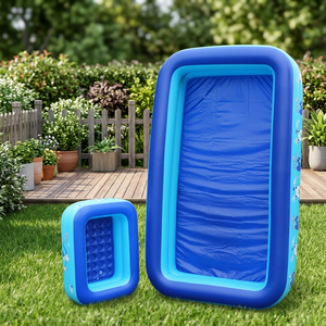 Piscine gonflable en PVC personnalisée la plus populaire MAKE WAVE 2026, 220x90cm, équipement de divertissement aquatique extérieur entièrement personnalisé pour - Product Image 1