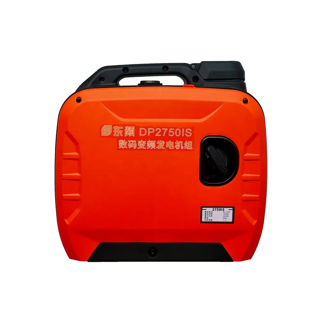 Low Noise 1.8KW Portable Hand Pull Start Inverter Generator Single Phase Gasoline Fuelled AC Output 230v-240v 60Hz Frequency