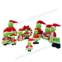 Vente en gros usine transfrontalière Poupée en peluche Monstre vert du Grinch de Noël Jack Green NS250248 Nanshen Polyester Meilleure vente