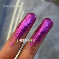 Grünes Chrom-Metallic-Pigmentpulver aus anorganischem Siliziumdioxid für optische DIY-Lidschatten-Make-up-Materialien