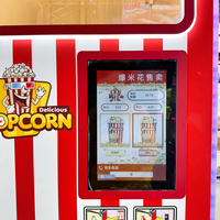 Distributeur de Popcorn Personnalisé avec Paiement par Carte de Crédit, Billets et Pièces – Kiosque de Fabrication de Popcorn Intelligent Direct Usine