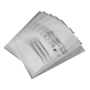 Translucent PVC plastic bags custom design zipper bags frosted poly bags for clothes Shirt swimwear packing