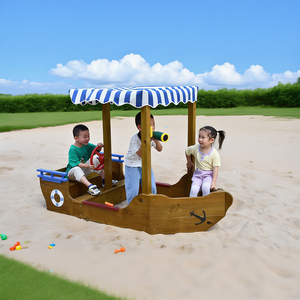 Gs S01 बच्चों सैंडबॉक्स सनशेड चंदवा प्राकृतिक रंग समुद्र तट उपकरण खिलौने सुरक्षित आउटडोर नाटक संरचनाएं प्रीस्कूलर गार्डन - Product Image 4