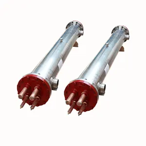 Evaporador de aço inoxidável do permutador de calor do tubo e do escudo da tomada de fábrica - Product Image 2