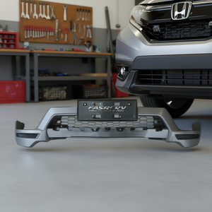 Paraurti Anteriore per Honda CRV 2017-2019 Inf (RPC) in Plastica Opaca, Kit Carrozzeria di FASRPV con Installazione a Nastro Adesivo o Viti - Product Image 2