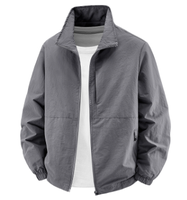 Veste Homme Personnalisée de Haute Qualité avec Logo, Légère, Imperméable, Coupe-Vent, Coupe Ajustée, Style Formel, Fine, pour Uniformes Sportifs