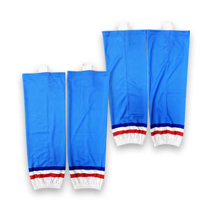 Shorts de hockey personnalisés Sublimation Polyester Sports Blue Series Pantalons de hockey sur glace - Product Image 2