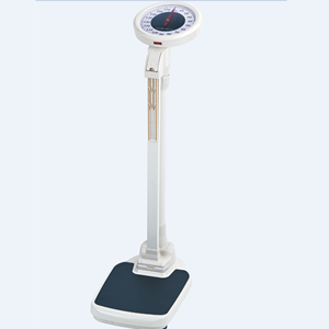 Powder Coated Steel Housing <b>Mechanical</b> Medical 200KG 440LB 210CM Height Measuring Dial Display OEM Body <b>Scale</b> 824 <b>Mechanical</b> Med - Product Image 1